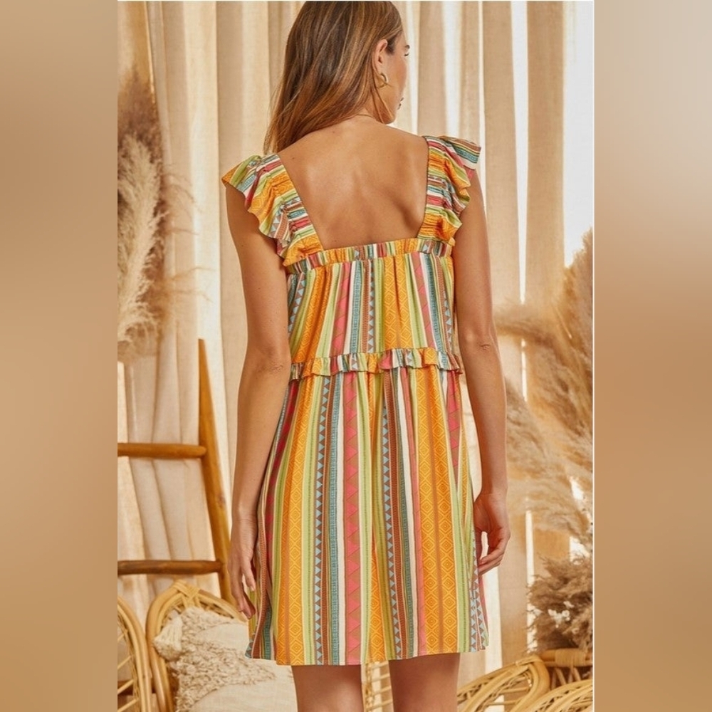 Savanna Jane Striped Dress (New With Tags) - Picture 4 of 4
